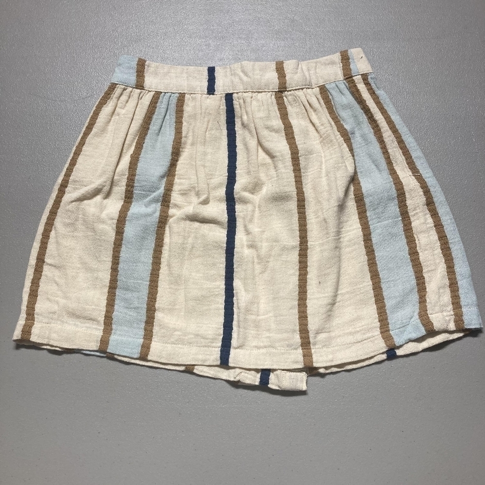 Pull&Bear Pacific Republic 100% Cotton Stripe Lined Skirt Women's Medium M EUC - Picture 5 of 11